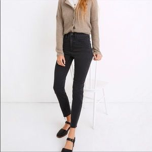 - Madewell - 9 inch high rise skinny